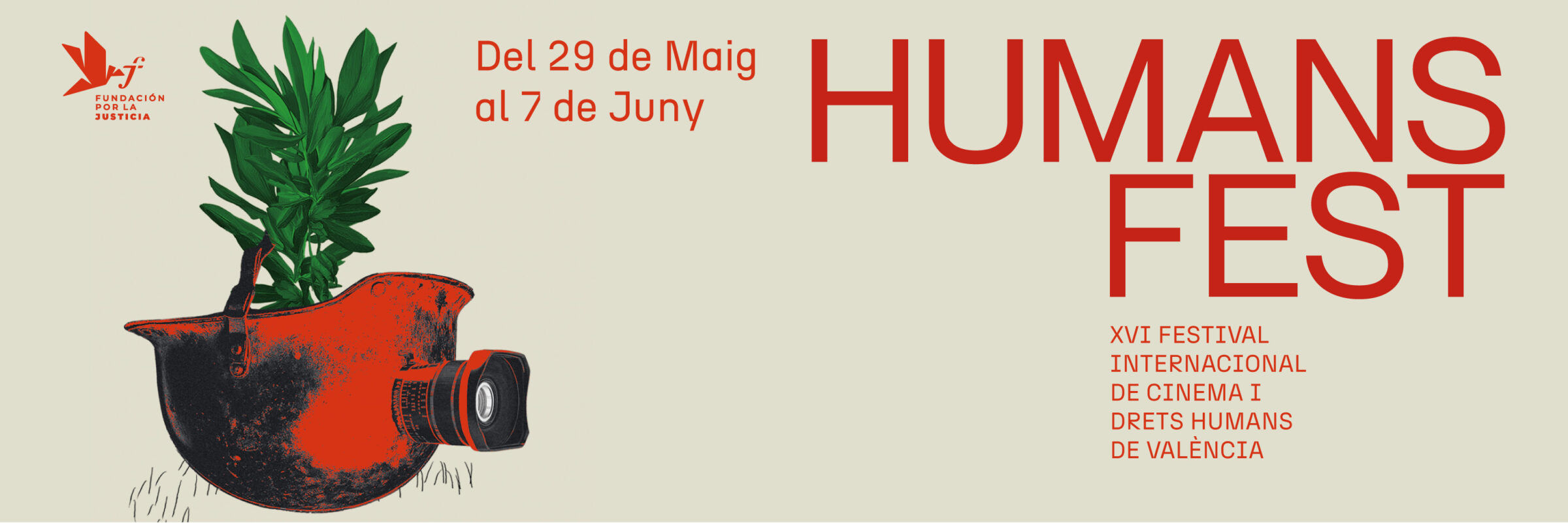  Humans Fest presenta el cartell de la seua XVI edició, creat per la dissenyadora Patricia Bolinches